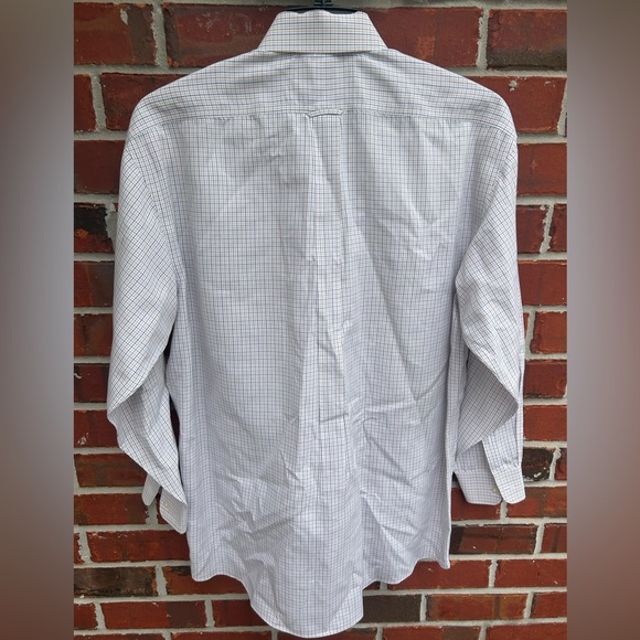 Roundtree Yorke Gold Label Mens Non Iron Long Sleeve Button Down Shirt 16/33 A-3 - Picture 2 of 5